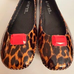 Vintage art deco French shoe clips upcycled accessories in coral